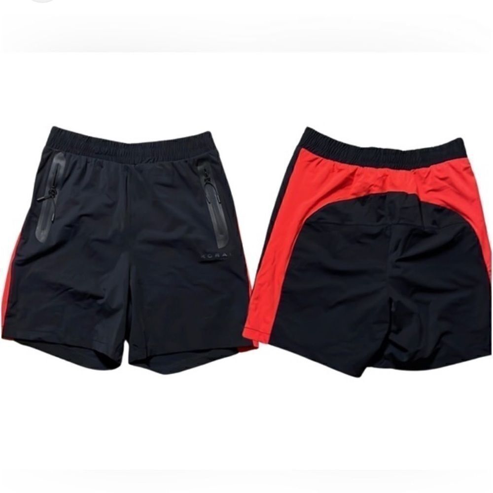 Koral Statement‎ Nyal Training Shorts in Black/Red Men’s Size L